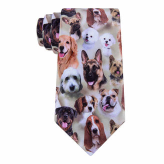Asstd National Brand American Traditions Dog Camo Tie