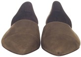 Thumbnail for your product : Jenni Kayne Olive Oiled Leather D'Orsay Flat
