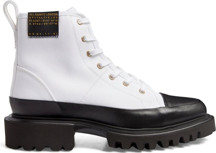 Leather Cap Toe Lace-up Shoes | ShopStyle