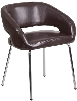 Flash Furniture Reception Chair In Black