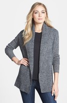 Thumbnail for your product : White + Warren Shawl Collar Ribbed Cashmere Cardigan