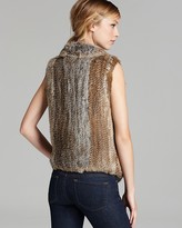 Thumbnail for your product : Joie Vest - Andoni Knitted Fur