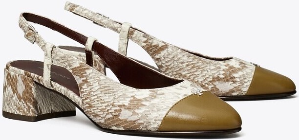 Cap-Toe Slingback