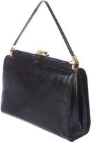 Thumbnail for your product : Judith Leiber Snakeskin Handle Bag
