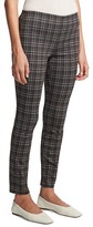 Thumbnail for your product : Theory Plaid Skinny Leggings