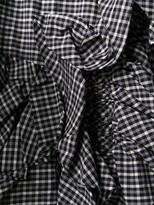 Thumbnail for your product : Enfold Ruffle Detail Checkered Shirt