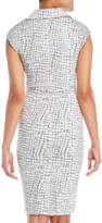Thumbnail for your product : Samantha Sung Belted Print Shift Dress