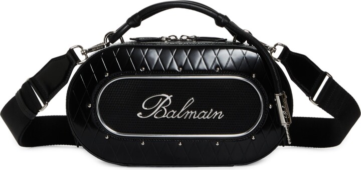 Cross Body Balmain Round Bag Balmain Bags Balmaindisco Leather