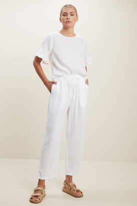 Seed Heritage Core Linen Tie Up Pant