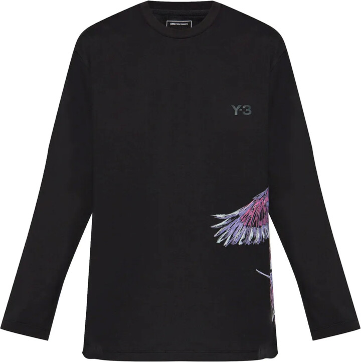 Y-3 x Adidas graphic-print T-shirt