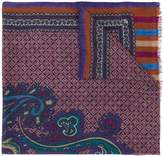 Thumbnail for your product : Etro paisley and tile print scarf