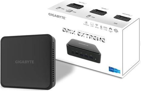 Gigabyte GB-BEi3-1220 BRIX Extreme Barebone 12th Gen Intel Core i3-1220P 4.40 GHz 10 Core (2P+8E),HDMI,mDP, WIFI6E