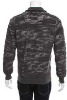Thumbnail for your product : Maison Margiela Wool Toggle Henley Sweater