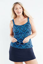 Thumbnail for your product : Lands' End Women's Plus Size Beach Living Tapestry Scoopneck Tankini Top