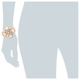 Thumbnail for your product : GUESS Clustered Stone Hinge Cuff
