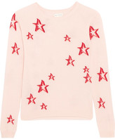 Thumbnail for your product : Chinti and Parker 3d Star Cashmere Sweater - Pink