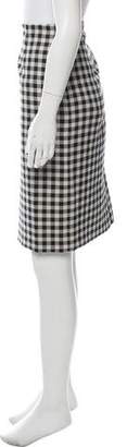Prada Patterned Knee-Length Skirt