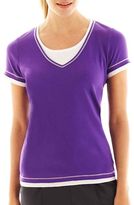Thumbnail for your product : JCPenney Made for Life Short-Sleeve Layered Tee - Petite