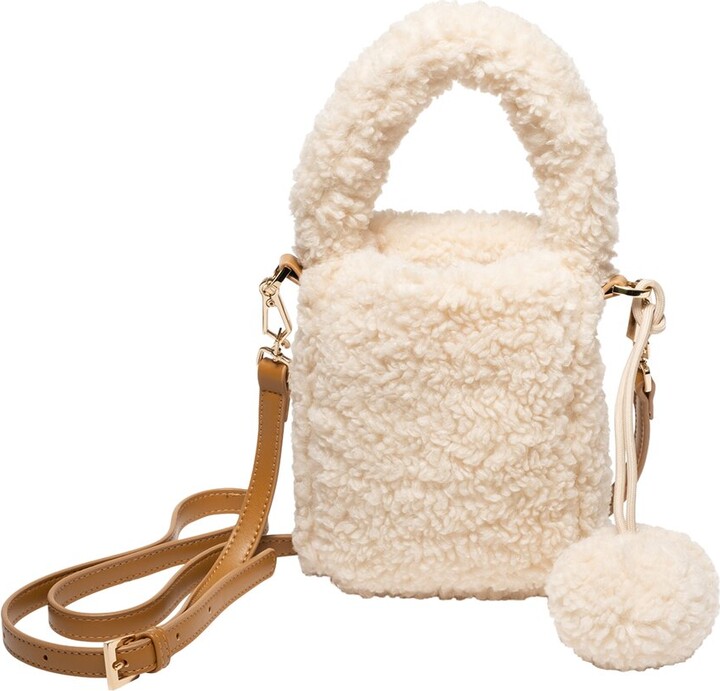 Eugenia Kim Tate Faux Shearling Crossbody