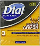 Dial for Men Odor Armor Antibacterial Soap, 3 Count, 4 oz Bars