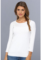 Thumbnail for your product : Autumn Cashmere Mesh Skeleton Back Top