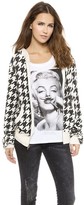 Thumbnail for your product : Wildfox Couture Fox Tooth Zip Up Jacket
