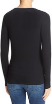 Thumbnail for your product : Majestic Filatures Long Sleeve Crewneck Top