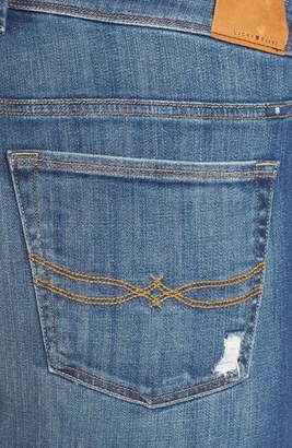 Lucky Brand Plus Size Women's 'Georgia' Distressed Boyfriend Jeans