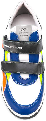 John Galliano Teen touch-strap sneakers