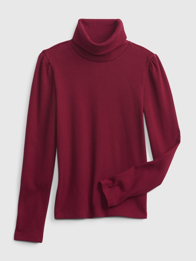 boys red turtleneck