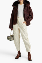 Thumbnail for your product : Yves Salomon Shearling hooded jacket