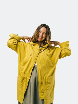 Brava Fabrics Ischia Oversize Parka Yellow - ShopStyle Outerwear