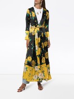 Thumbnail for your product : We Are Leone Floral Print Maxi Cardigan