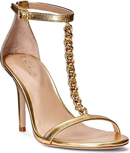 Ralph Lauren Women's Gold Shoes | ShopStyle
