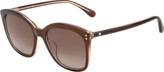 Thumbnail for your product : Kate Spade Pella Square Acetate Sunglasses