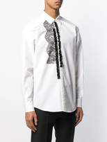 Thumbnail for your product : DSQUARED2 lace detail shirt