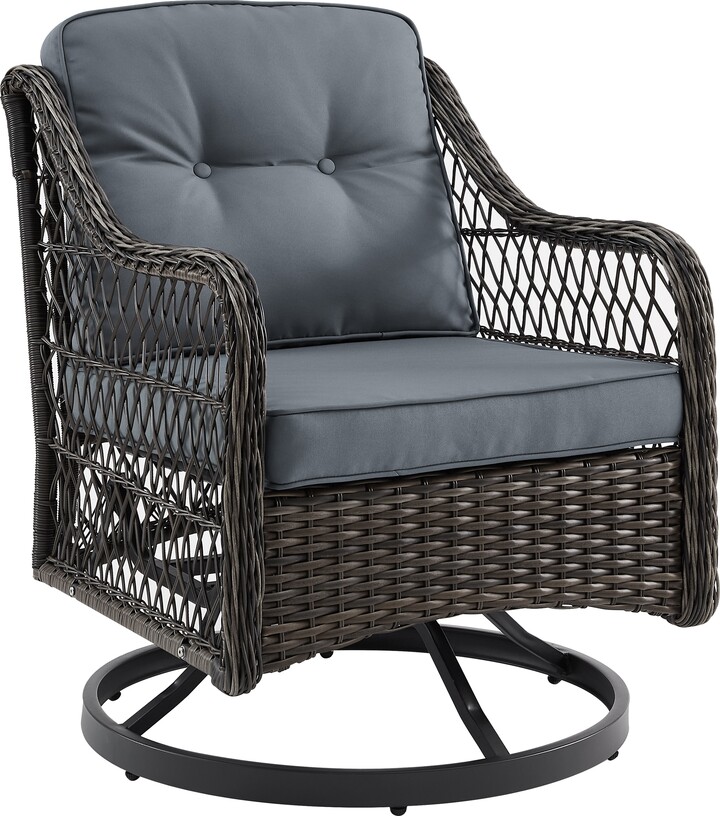 Corvus Vasconia Resin Wicker Outdoor Swivel Lounge Chair ShopStyle