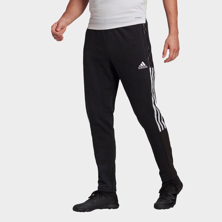 adidas lined tracksuit bottoms