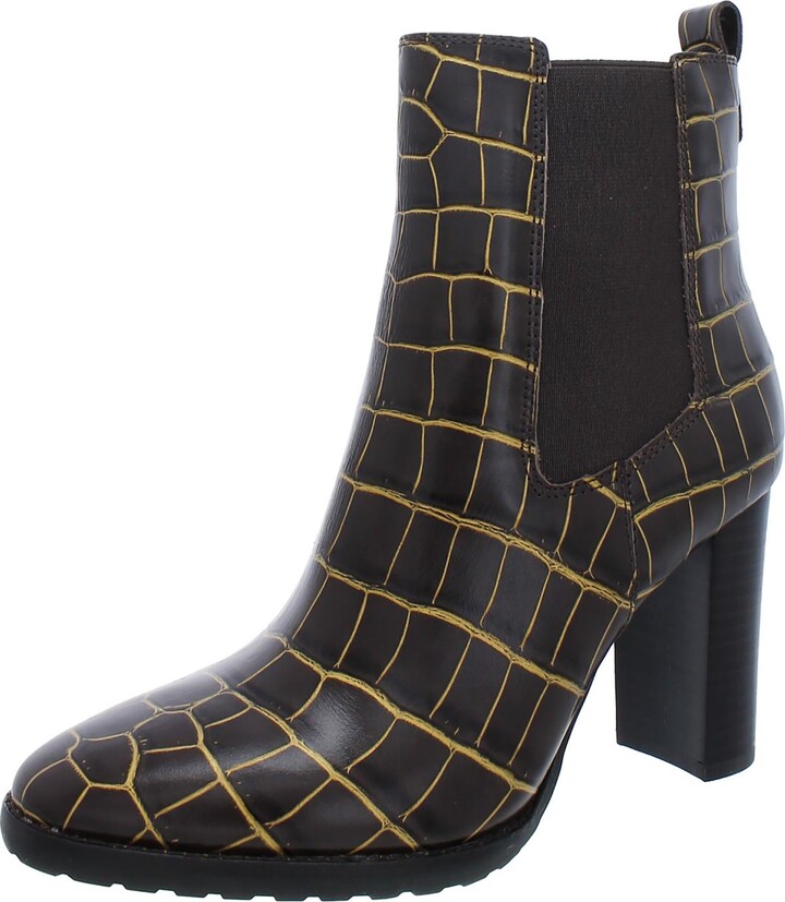 Mylah Womens Stretch Ankle Chelsea Boots
