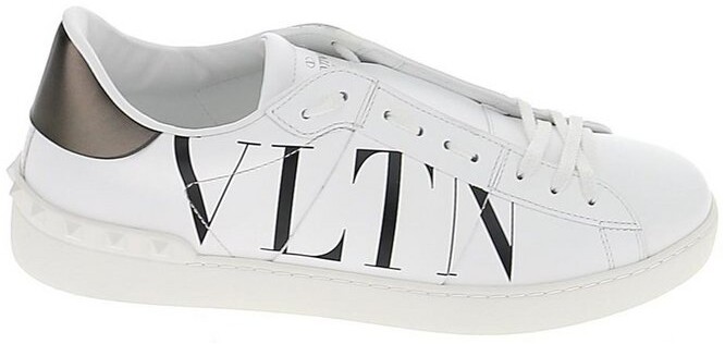 Valentino Open Lace-Up Sneakers - ShopStyle
