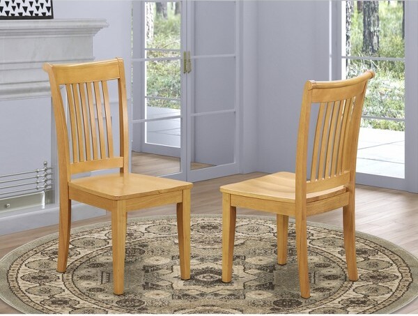 HomeStockBelmontSlatBackDiningRoomChair-WoodSeat38\