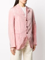 Thumbnail for your product : Jean Paul Gaultier Pre-Owned 1990s Creased Straight-Fit Jacket