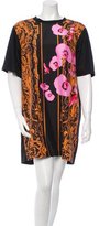 Thumbnail for your product : Josh Goot Printed Silk T-Shirt Dress