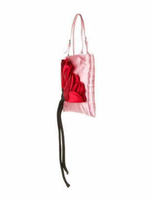 Prada Raso Fiori Mini Bag w/ Tags Pink - ShopStyle
