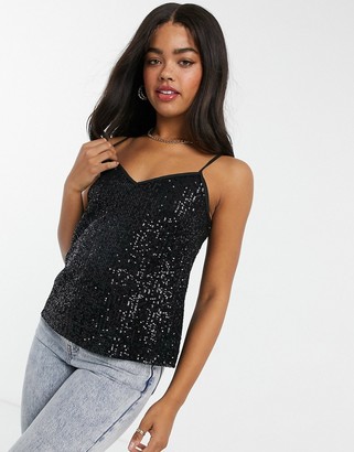 New Look Sequin Top | Shop the world’s largest collection of fashion ...