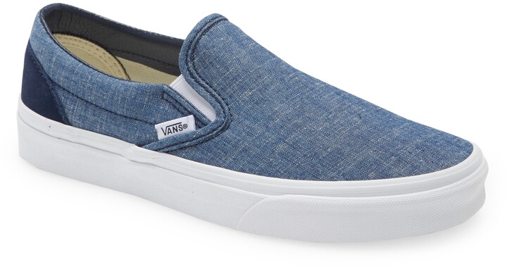 Vans Chambray Classic Slip-On Sneaker - ShopStyle
