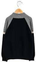 Thumbnail for your product : Il Gufo Boys' Wool Colorblock Cardigan