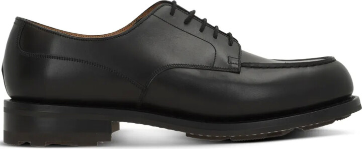 JM WESTON Leather Lace-Up Derby Shoes