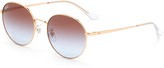 Thumbnail for your product : Ray-Ban Duochrome Round Metal Frame Sunglasses