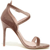 Thumbnail for your product : Chinese Laundry Lavelle Nude Velvet High Heel Sandals